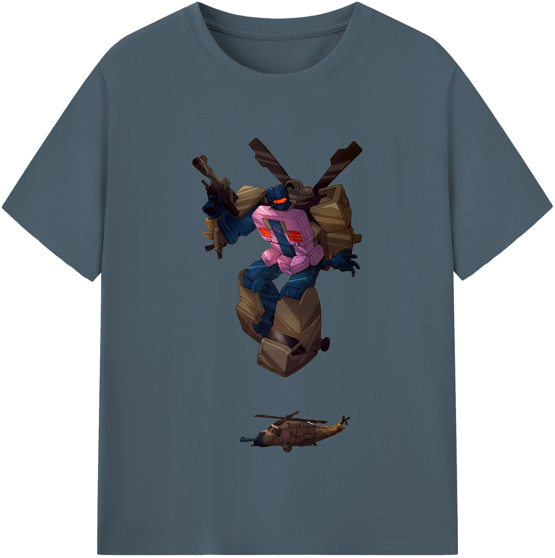 （画像用）  綿100％半袖Tシャツ（フロントプリント）